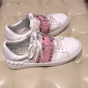 Valentino Rockstud Untitled, leather shoe size 10